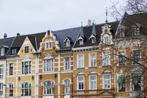 Häuserreihe in der Bonner Innenstadt, Maximilianstraße