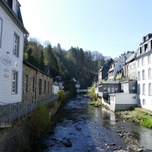 Die Rur in Monschau, Eifel