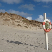 Rettungsring am Strand