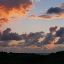 Sonnenuntergang an der Nordsee