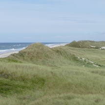 Strand und Dünen in Klegod