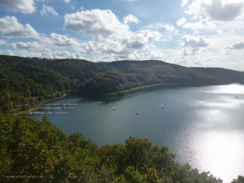 Biggesee an der Waldenburger Bucht