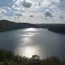 Biggesee an der Waldenburger Bucht