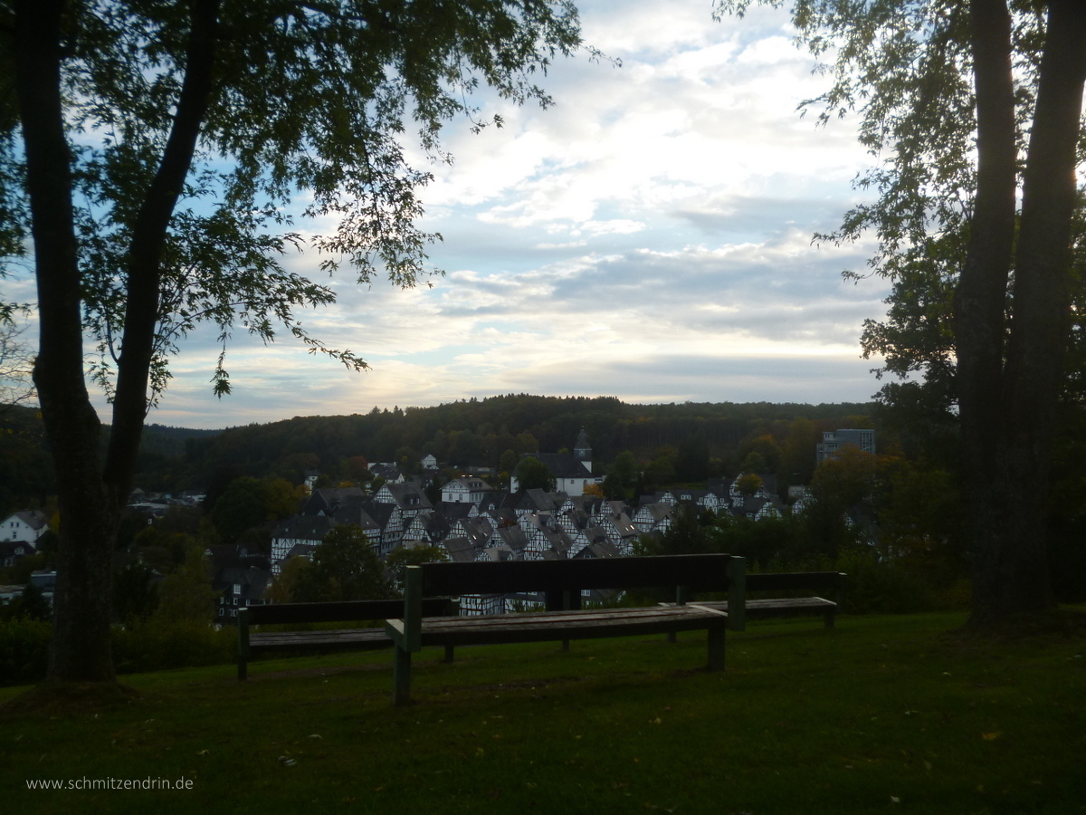 Blick auf die Freudenberger Altstadt, Sauerland